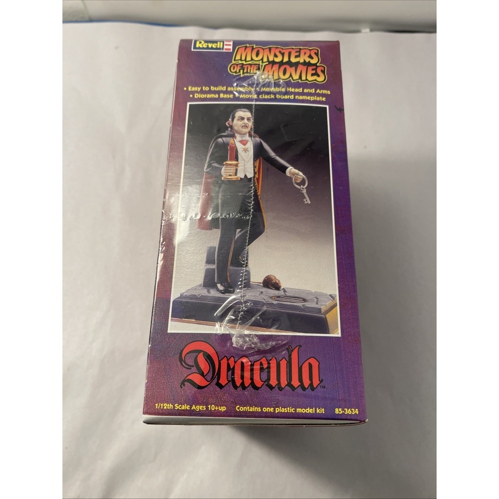 Revell 1/12 Scale Monsters of the Movies Universal Monsters Dracula Model New - Picture 10 of 13